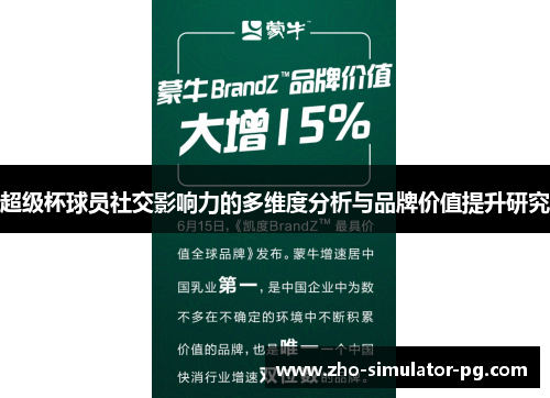 超级杯球员社交影响力的多维度分析与品牌价值提升研究